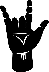 Sign of the horns gesture
