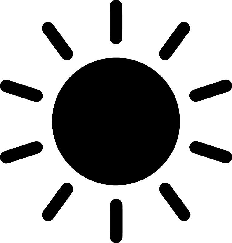Sun icon