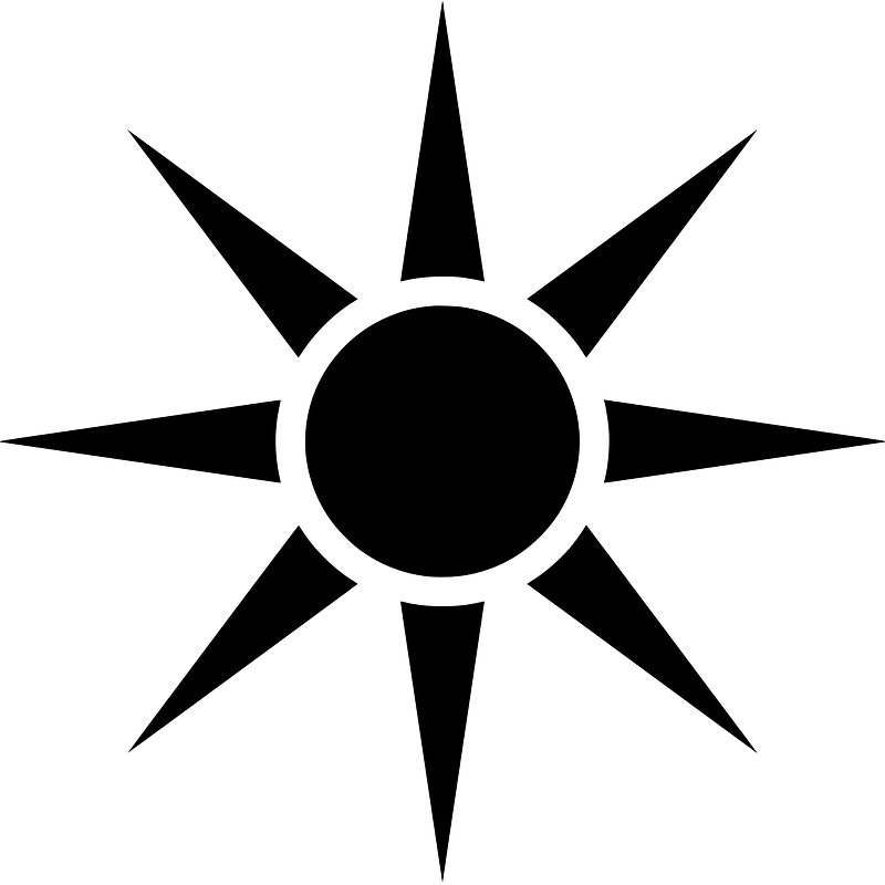 Sun icon