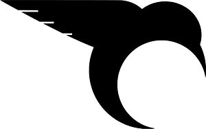 Stylized hummingbird
