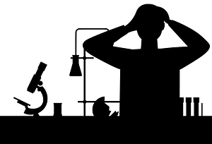 Scientist after a failed experiment