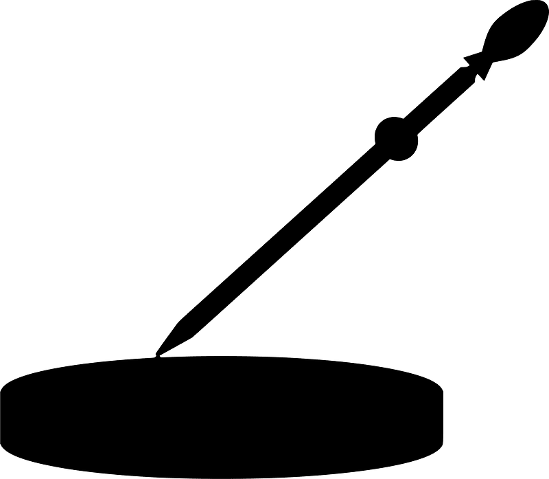 Schale Pipette