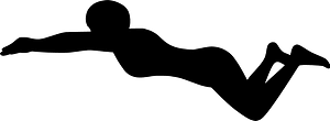 Swimmer Using Breaststroke