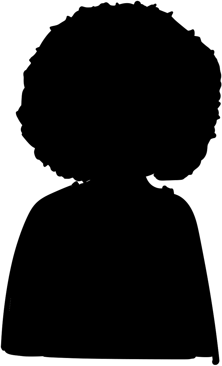 Person with afro