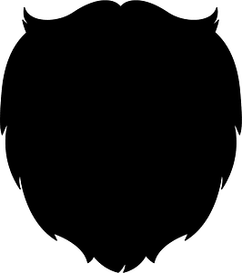 Santa beard mask - Free vector silhouettes on creazilla.com