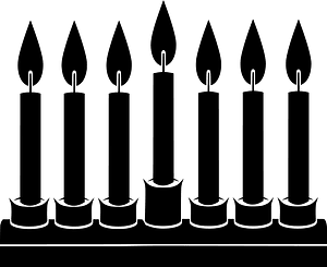 Kwanzaa Kinara
