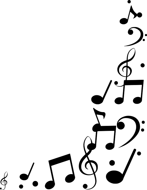 Music note frame