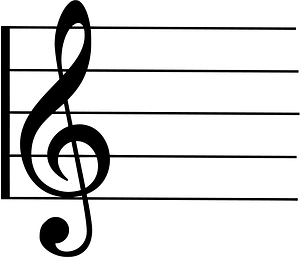 Treble clef 