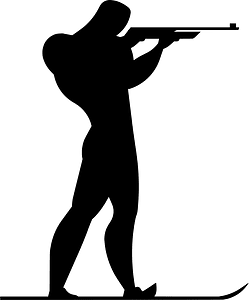 Biathlon athlete