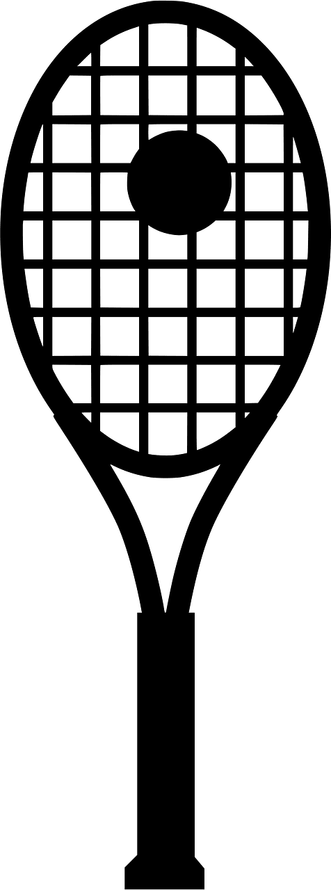 Tennis Racket and Ball