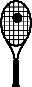 Tennis Racket and Ball