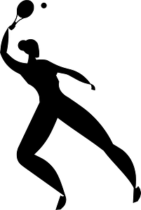 Female tennis player