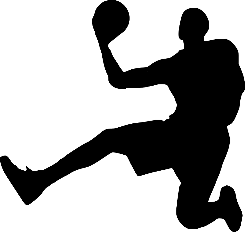 Basketball player scoring