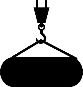 Crane with a pipe.ai