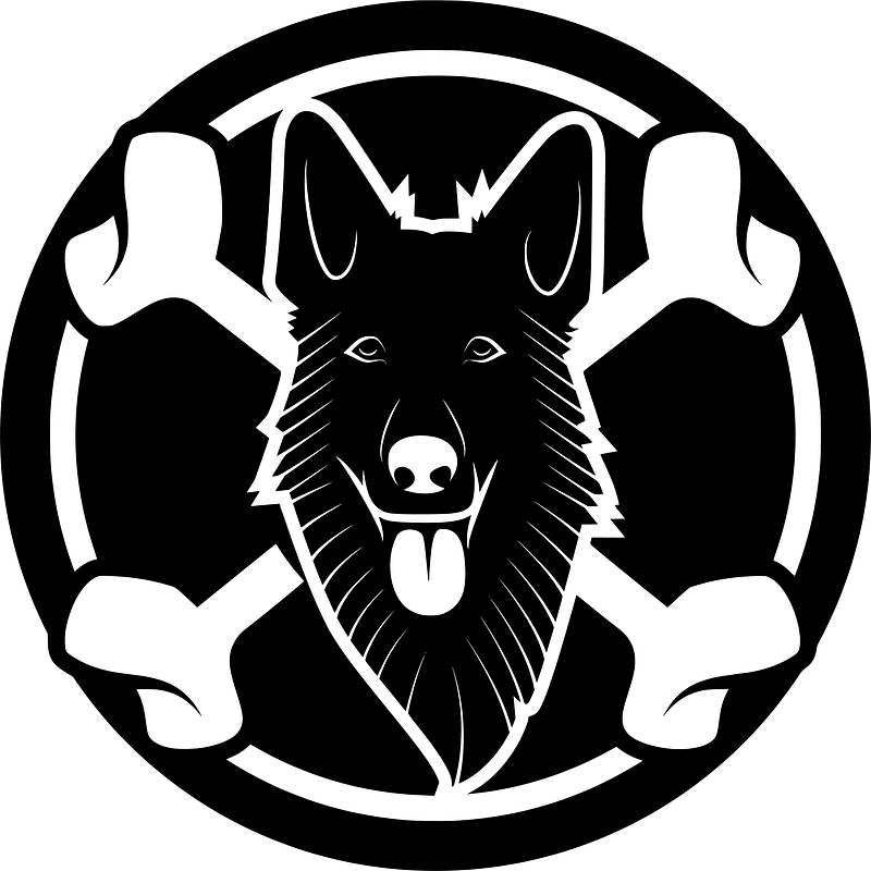 Dog bones logo