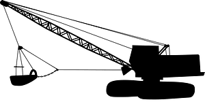 Dragline excavator