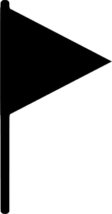 Triangle flag