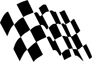 Checkered flag