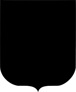 Heraldic shield shape