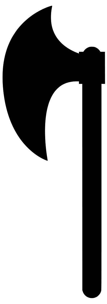 Battle axe outline