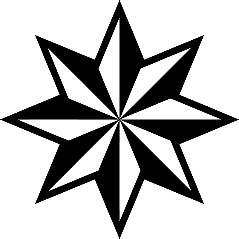 8-point star