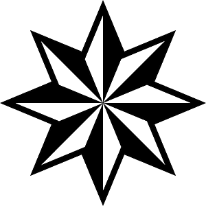 8-point star