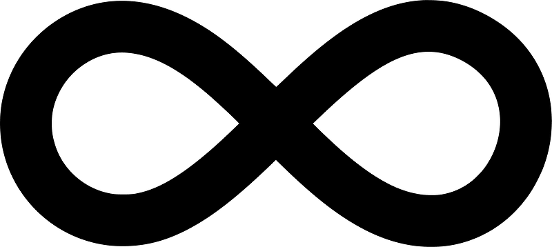 Infinity Sign Rainbow