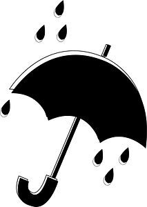 Character Umbrella Rain