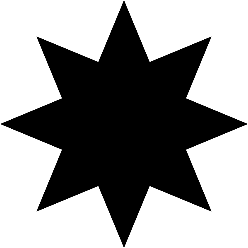 8-point Christmas star