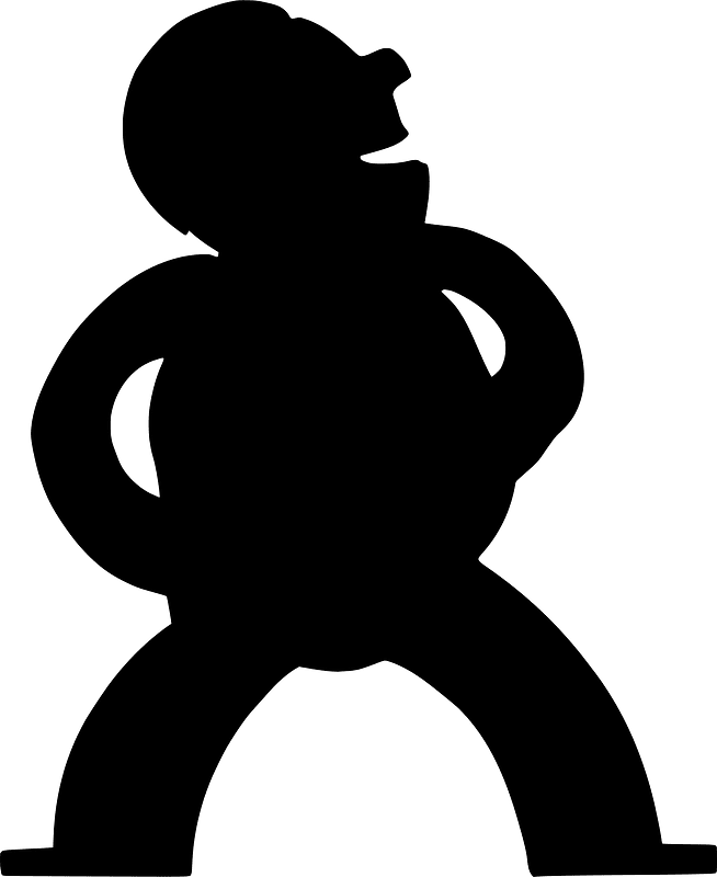 Laughing man