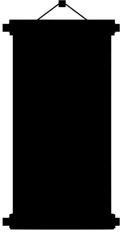 Hanging scroll