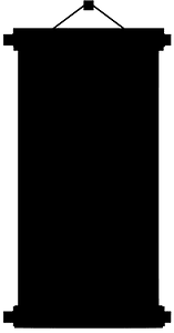 Hanging scroll