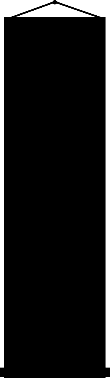 Hanging scroll