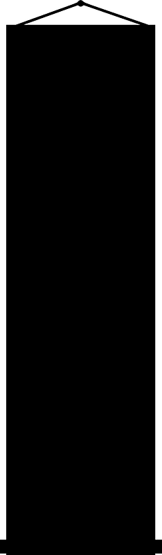 Hanging scroll