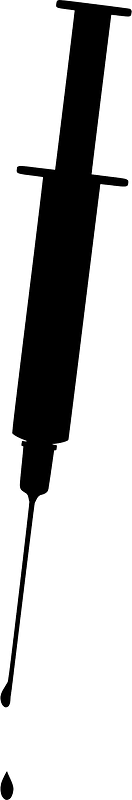 Syringe with hypodermic needle