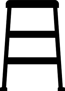 Stepladder ladder