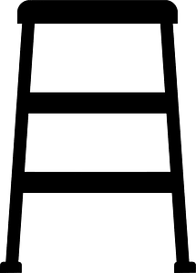 Stepladder ladder