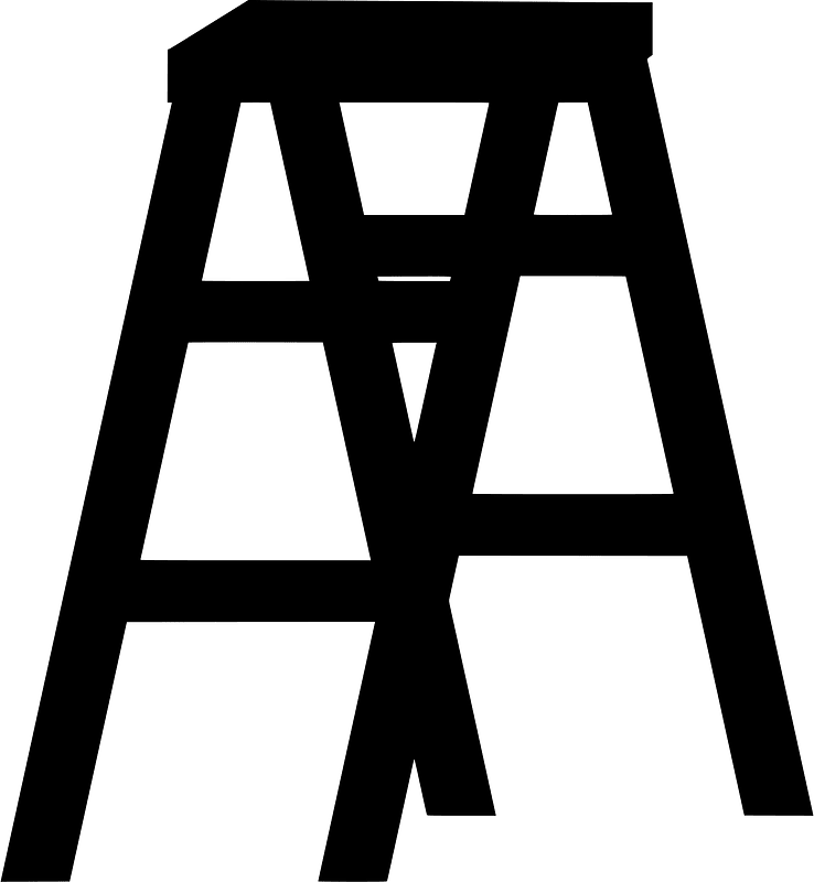 Stepladder ladder