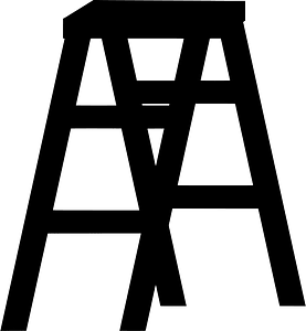 Stepladder ladder
