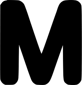 Uppercase Letter M