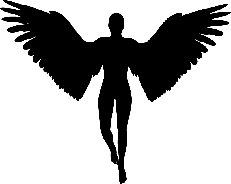 Winged person
