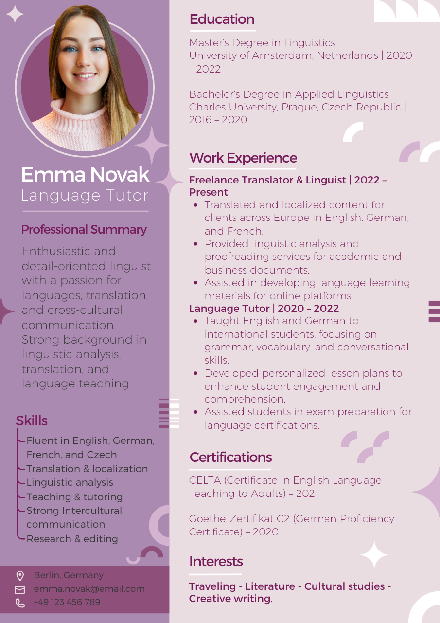 resume