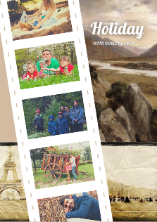 Poster scrapbooking