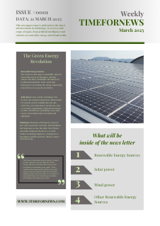 Newsletter simple geometry