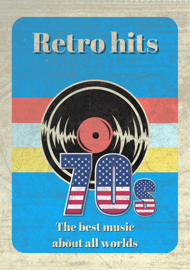 Poster retro 70`s