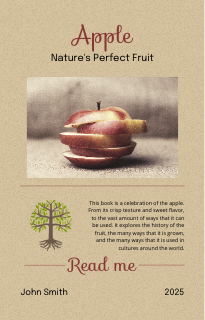 Ebook cover vintage minimalism