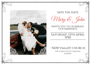Marriage invitation