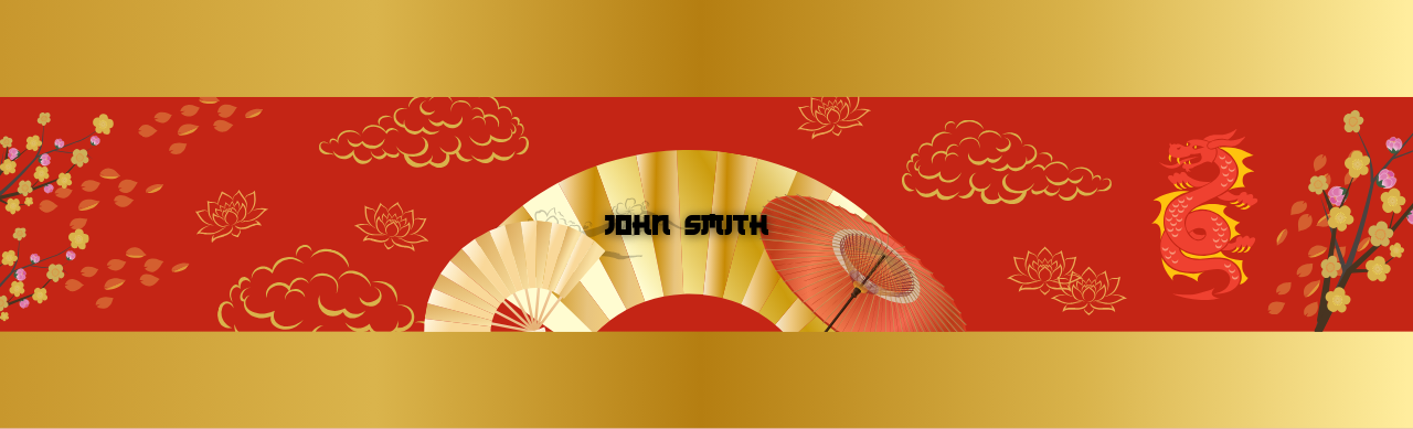 Linkedin banner japan style