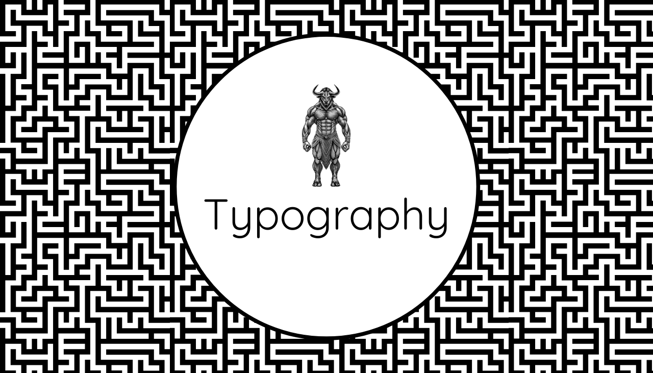 Business card monochrome style