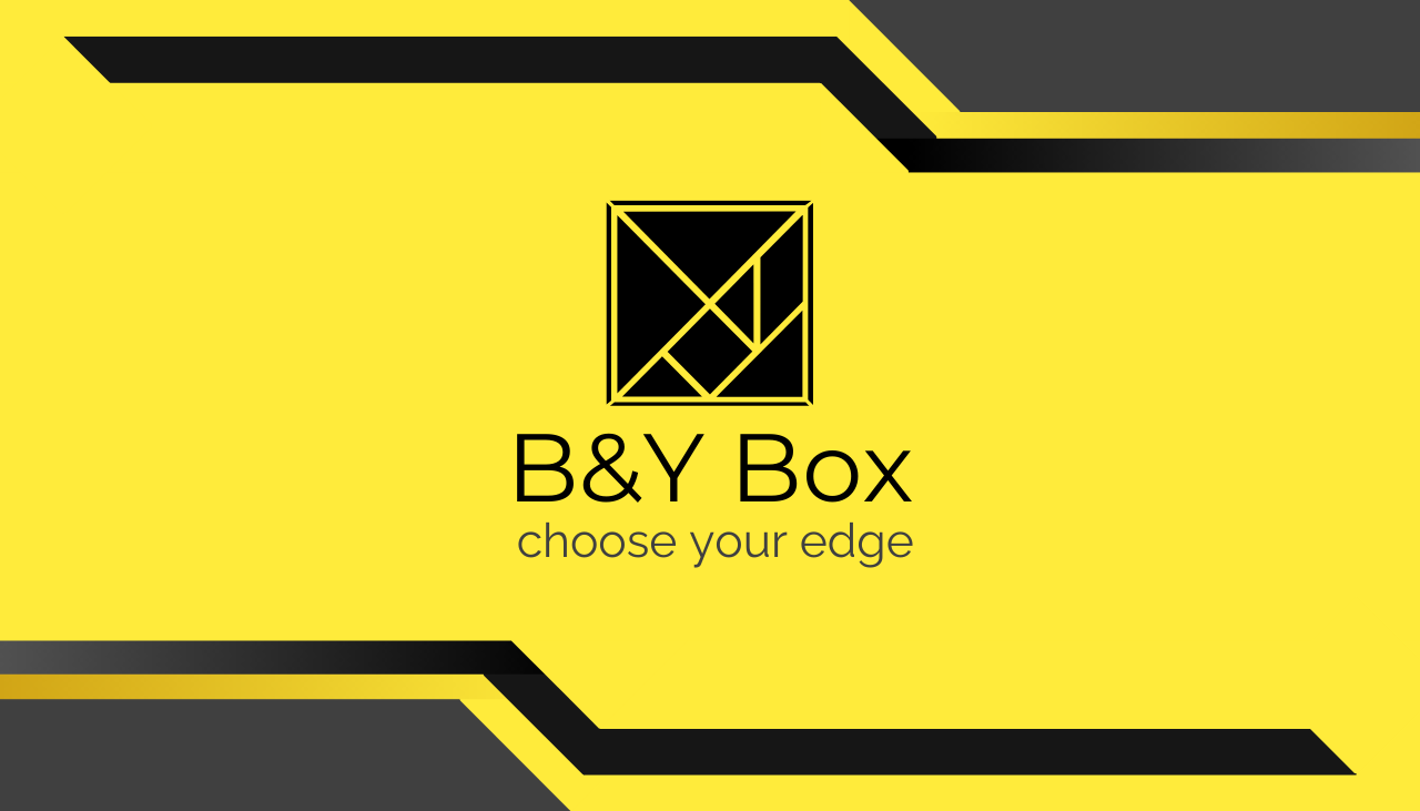 Business card futuristic design
